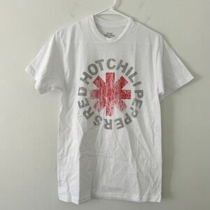 Red Hot Chili Peppers Men's Unisex Graphic Band Tee T-Shirt S Small NWOT